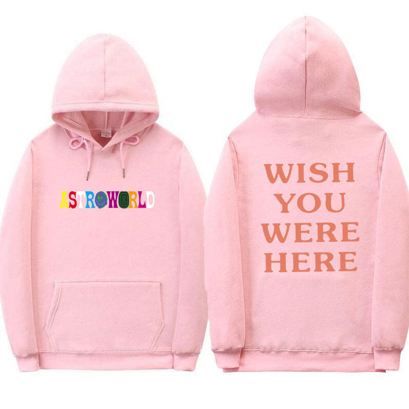 Street plus fleece hooded sweater