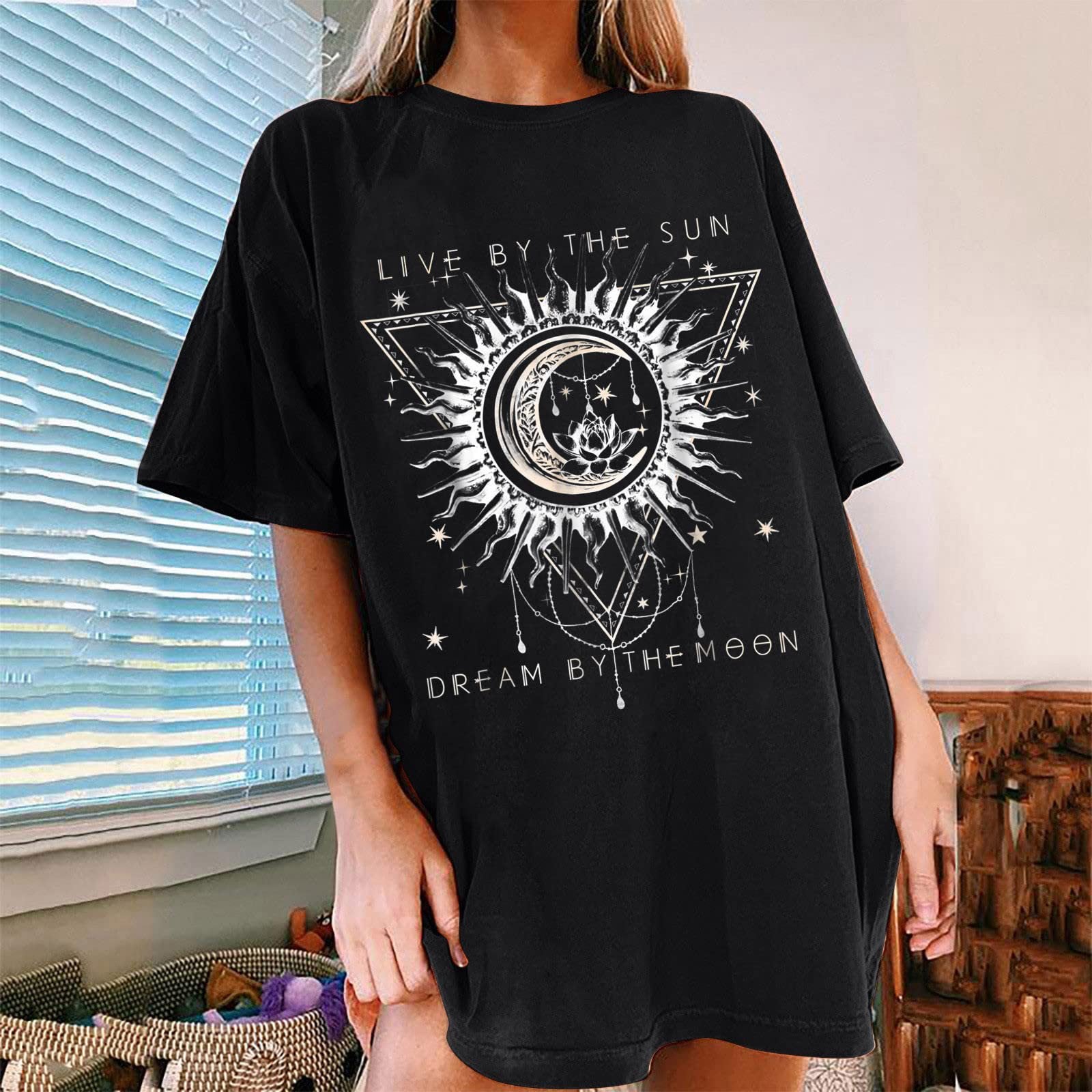 Women's Plus Size Mid-length Round Neck Short-sleeved T-shirt