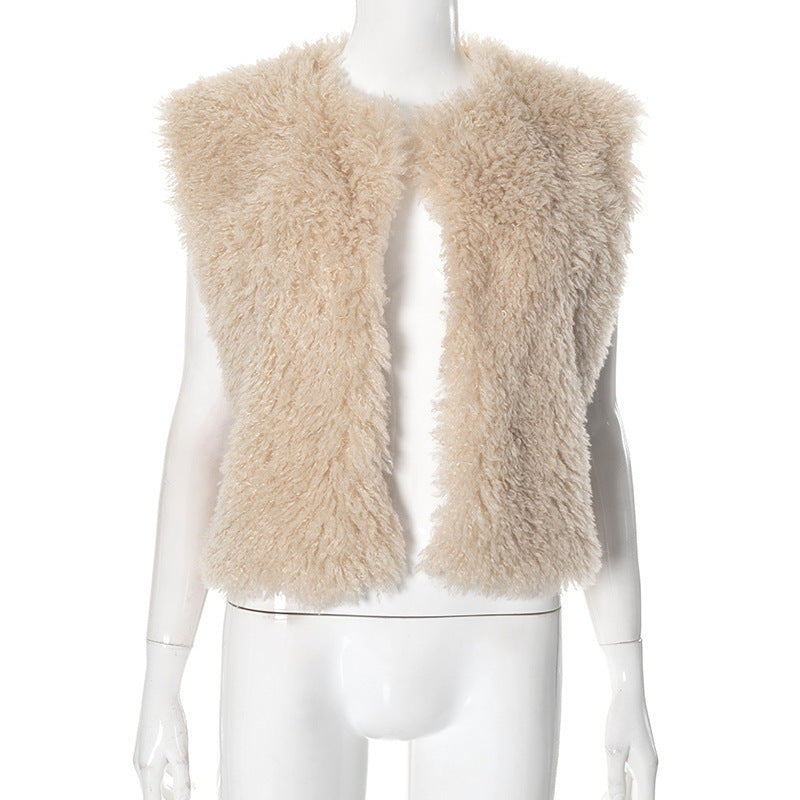 Women's Multi-color Fashionable Jacket Vest