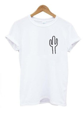 Cactus pocket Print Tee