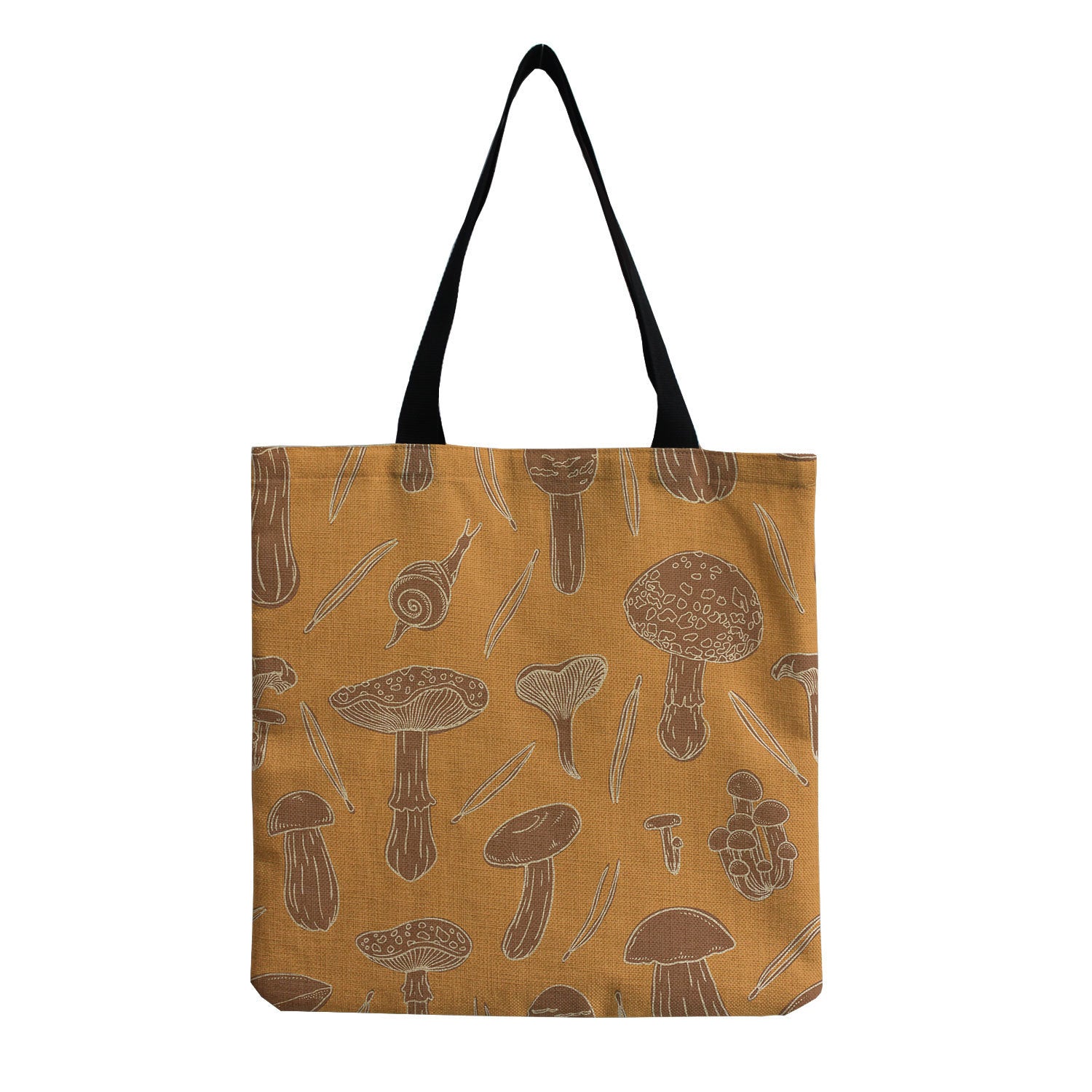 Cartoon Mushroom One-shoulder Portable Reusable Cute Mushroom