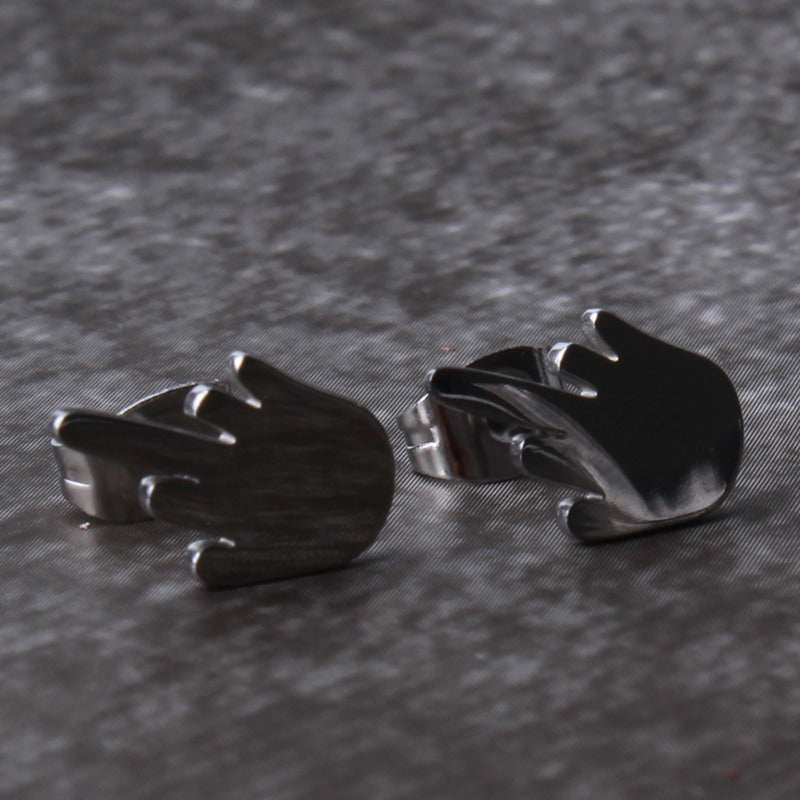 Middle Finger Earrings Finger Earrings
