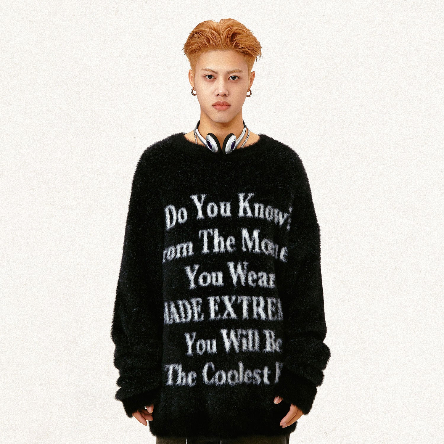 Street Slogan Letter Culture Sweater
