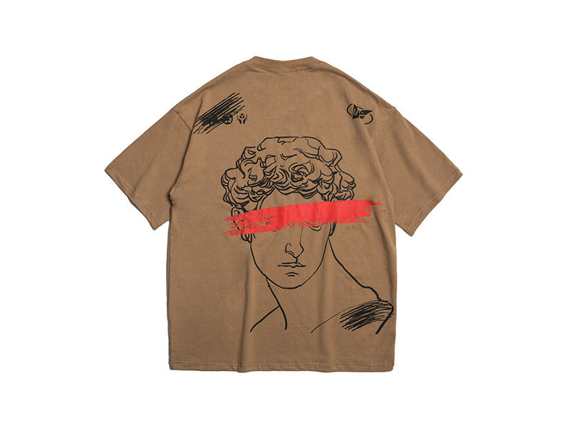Graffiti print T-shirt