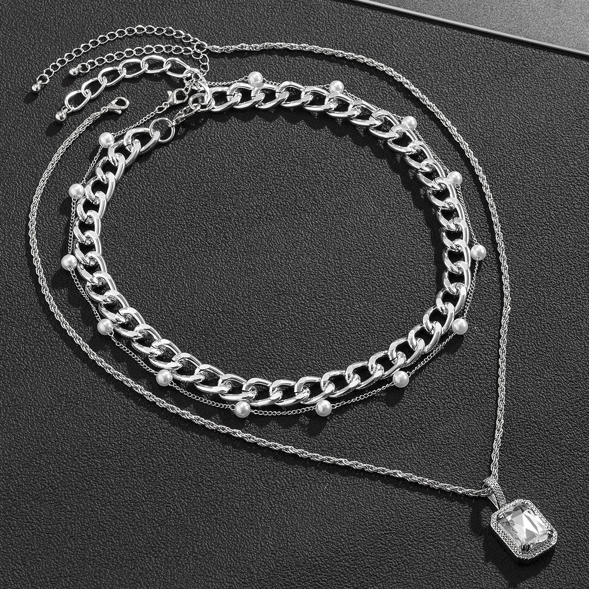 Temperament Necklace Geometric High Street Style Hip Hop