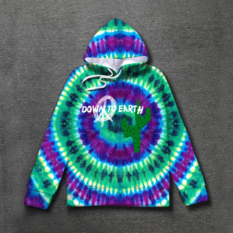 Printed Hoodie Graffiti