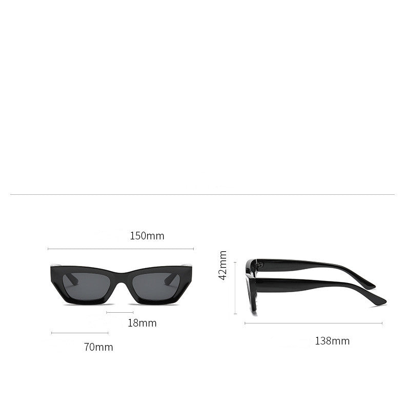 Women's Personality Hip Hop Men's Sunglasses