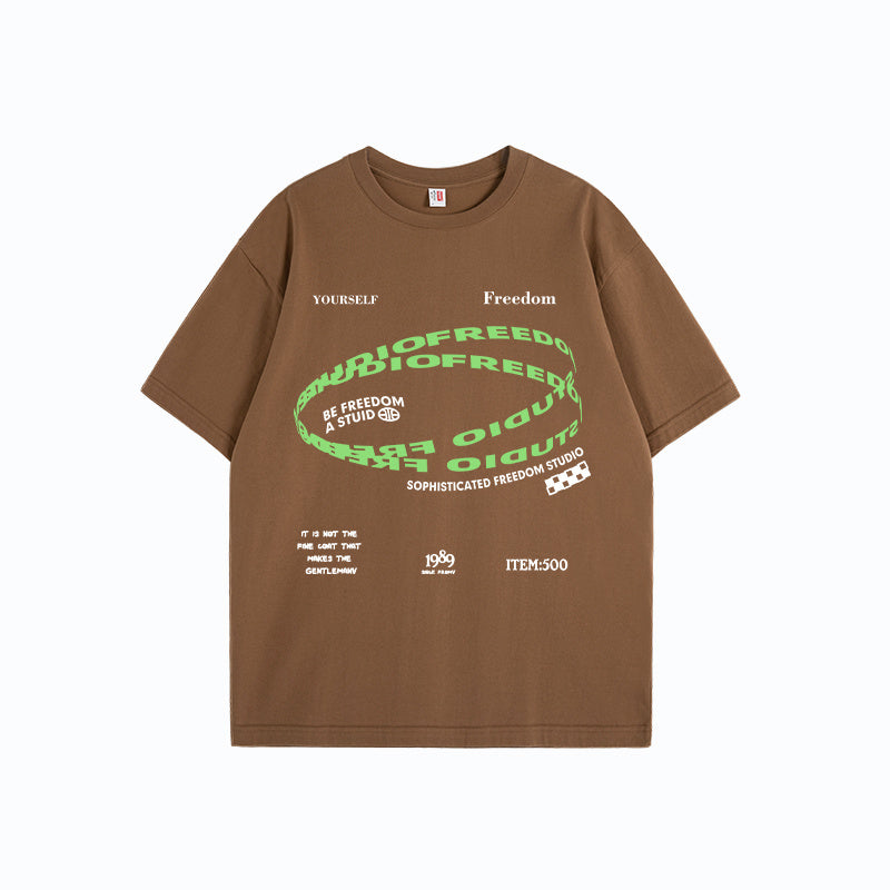 American Letter T-shirt Summer Street