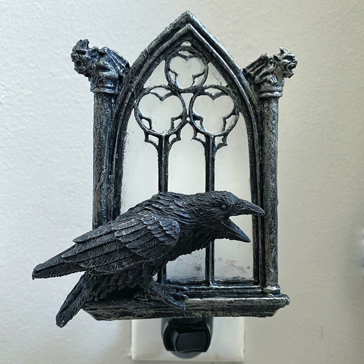 Halloween Hanging Crow Small Night Lamp Decoration