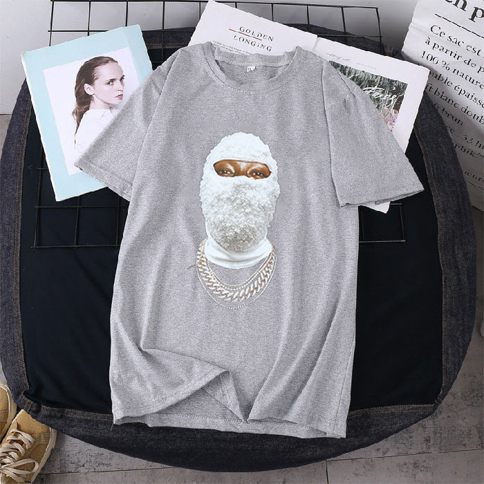 Black Short-sleeved T-shirt Women's Spring And Summer American Street Personality Loose Top Wear