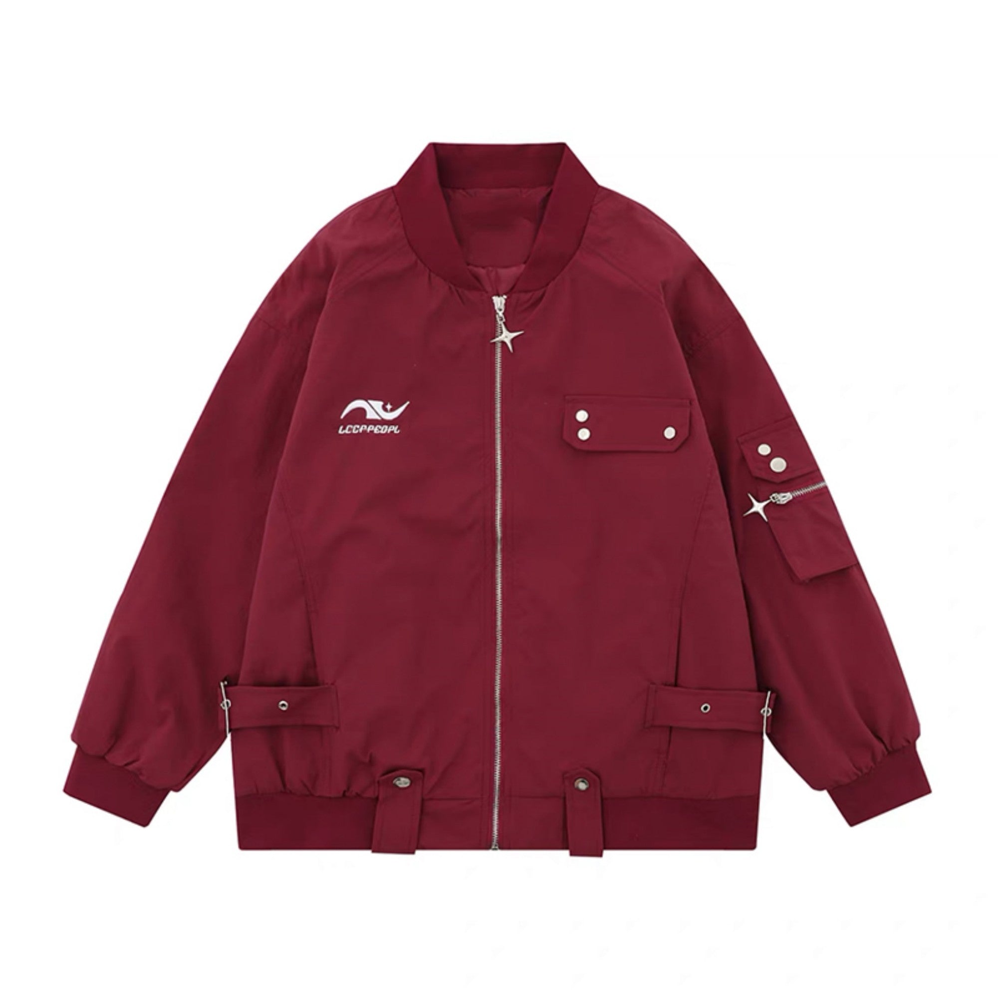 American Retro Street Metal Pilot Jacket