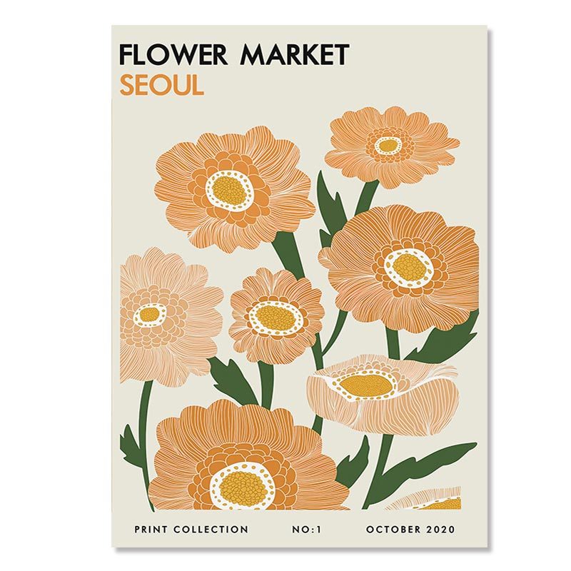 Poster Rimless Spray Canvas Painting