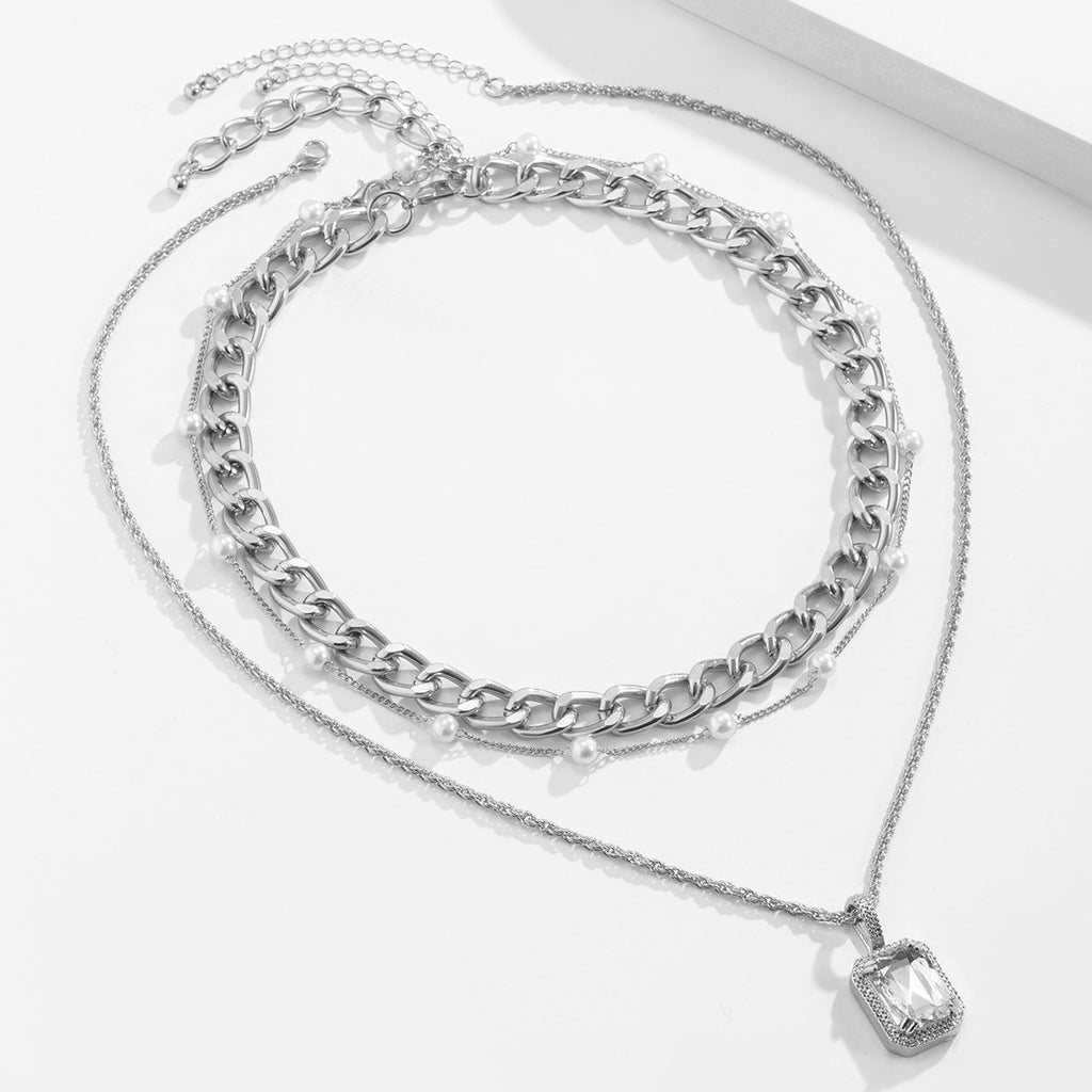 Temperament Necklace Geometric High Street Style Hip Hop