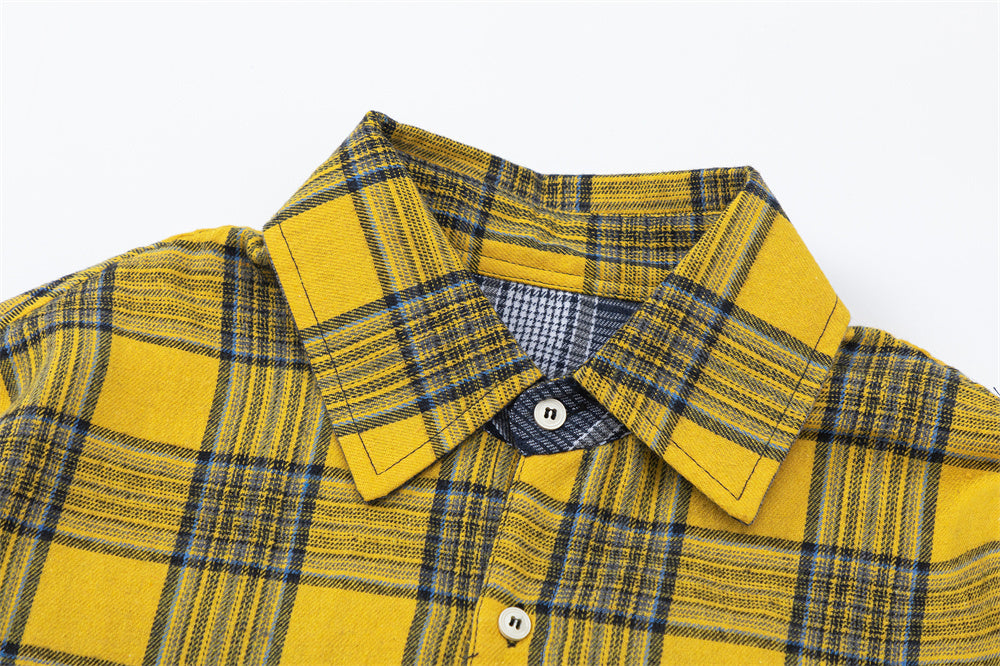 Street Spring And Autumn Thickened Double-sided Wear Shirt Coat