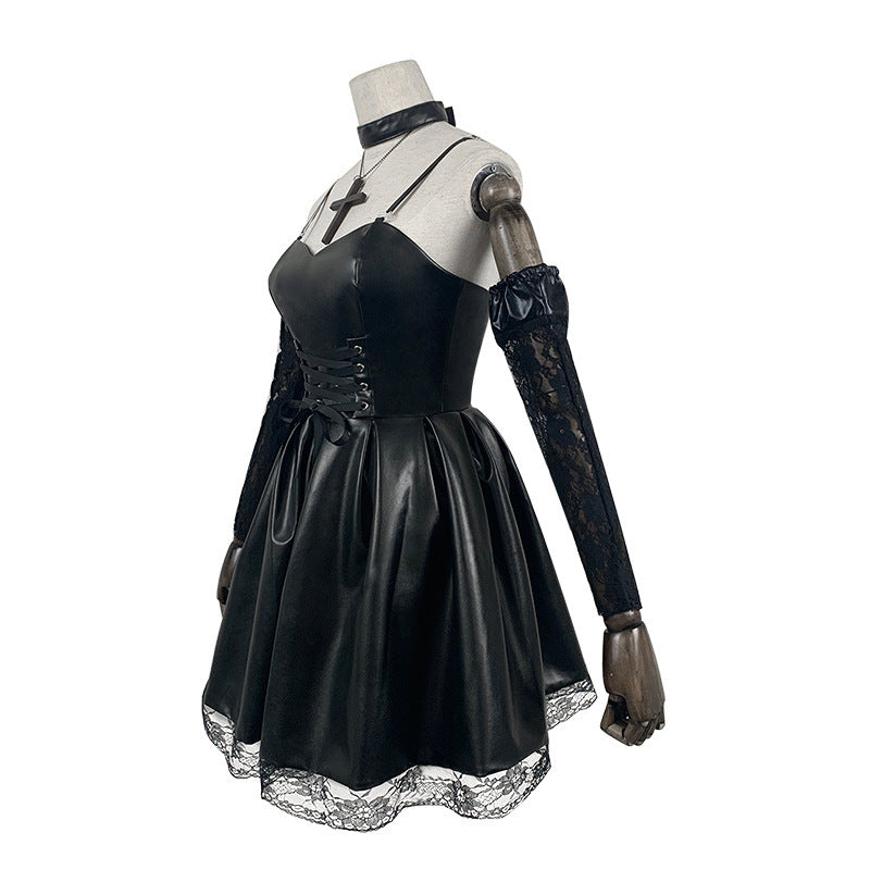 Black Dress Cosplay Performance Costume