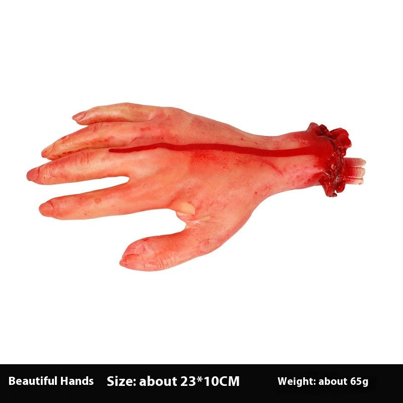 Halloween Broken Hand Horror Decoration Props Haunted House Bar Chamber Spoof Simulation