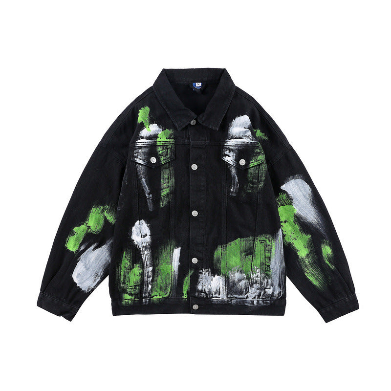 Loose Trendy Brand Hip-hop Lapel Jacket