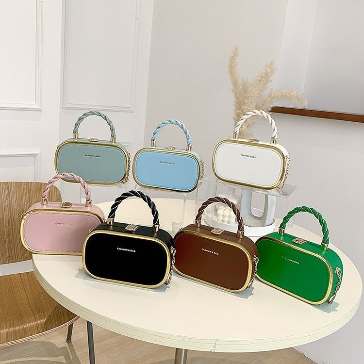Fashion Simple Shoulder Bag Candy Color Crossbody Bag