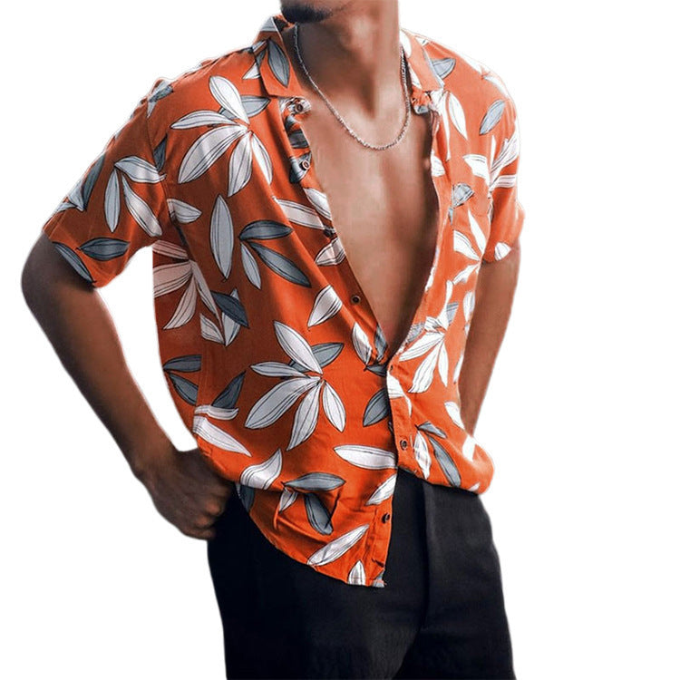 Men's Casual High Street Hawaiian Shirt