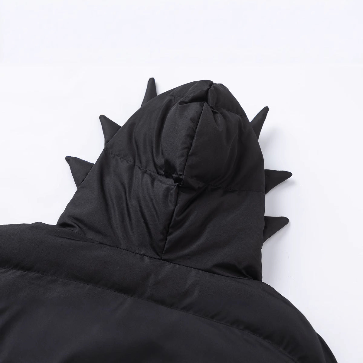 American Retro Black Working Wear Cotton-padded High Street Jacket