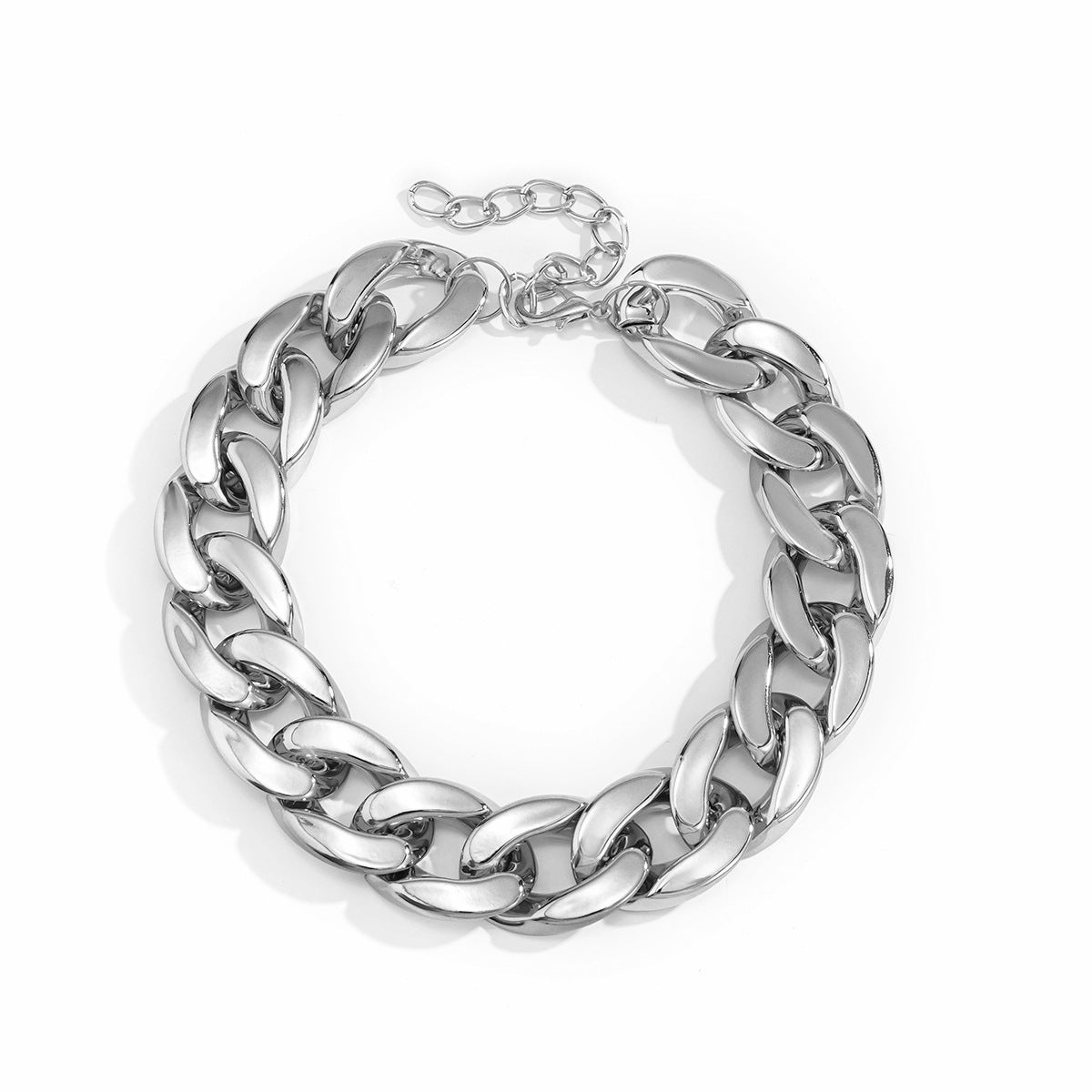 Street Hong Kong Style Geometric Chain Necklace