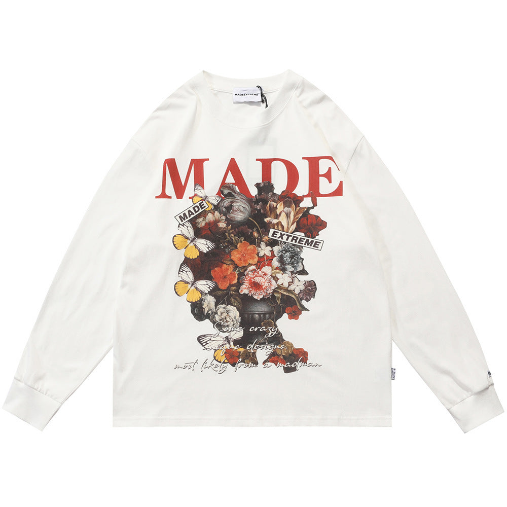 Fried Street Loose Crew Neck T-Shirt