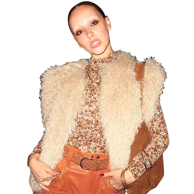 Women's Multi-color Fashionable Jacket Vest