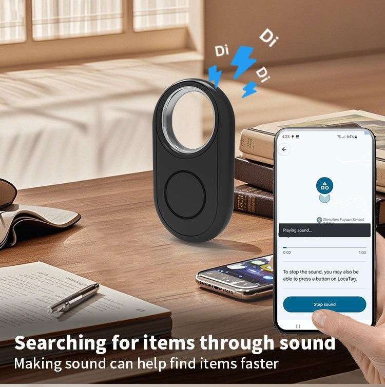 Google Search Global Tracking Anti-Loss Device GPS Backpack Key Chain Android Locator ITag