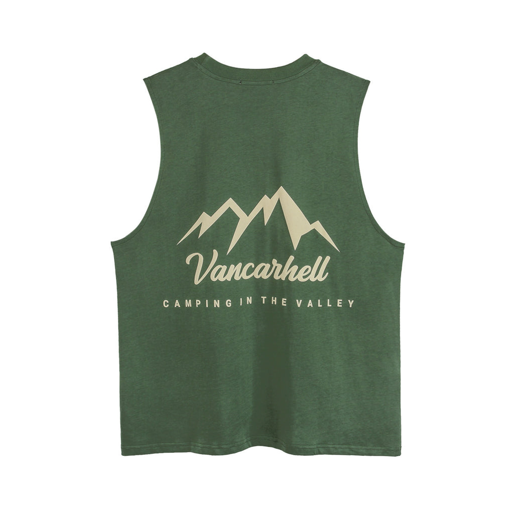 Men's Hip-hop Landscape Printed T-shirt