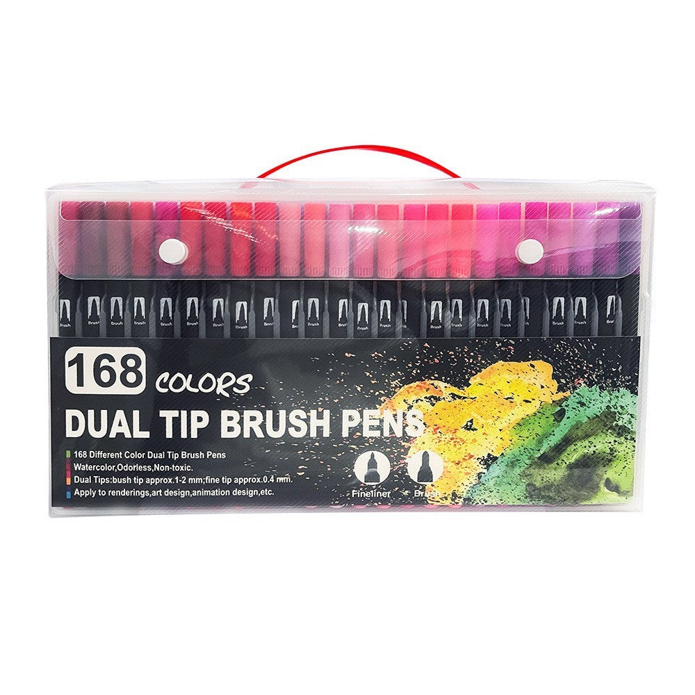 Soft Head Double Head Watercolor Pens Set Art Supplies