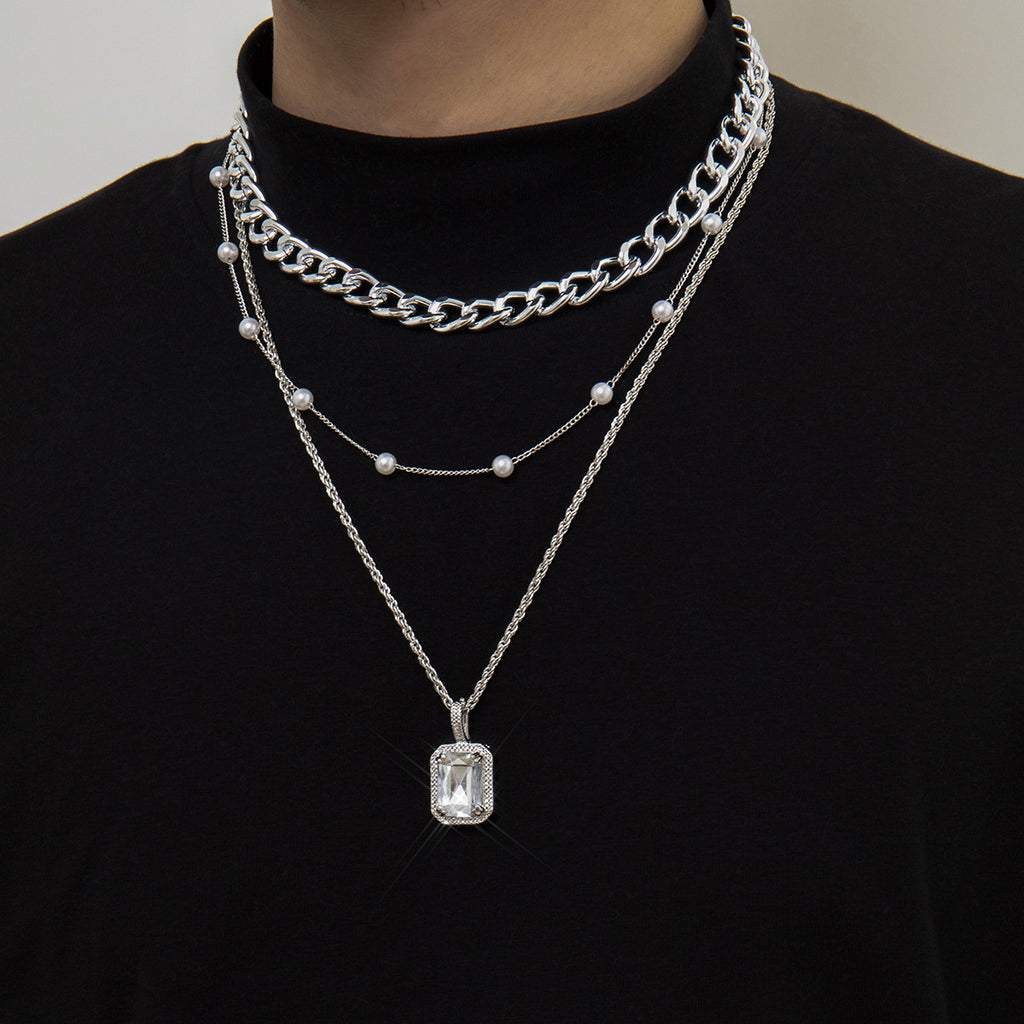 Temperament Necklace Geometric High Street Style Hip Hop