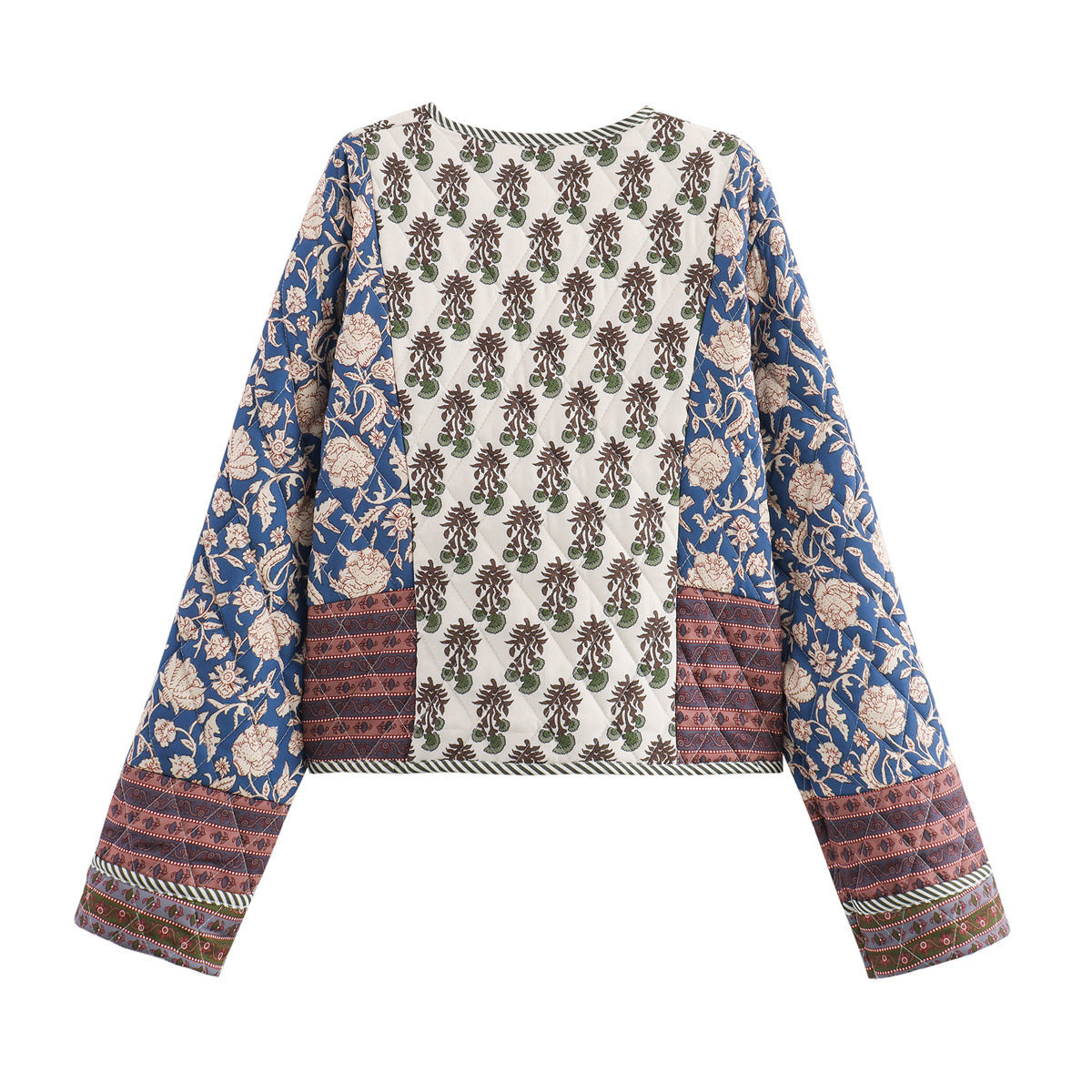 Women's Double-sided Printed Quilted Jacket