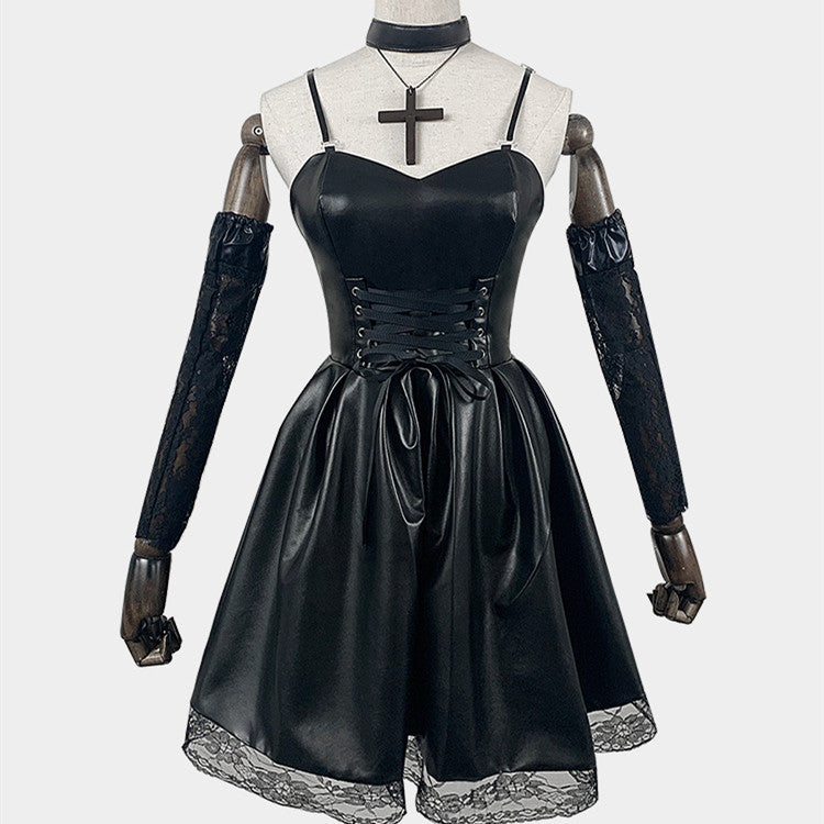 Black Dress Cosplay Performance Costume