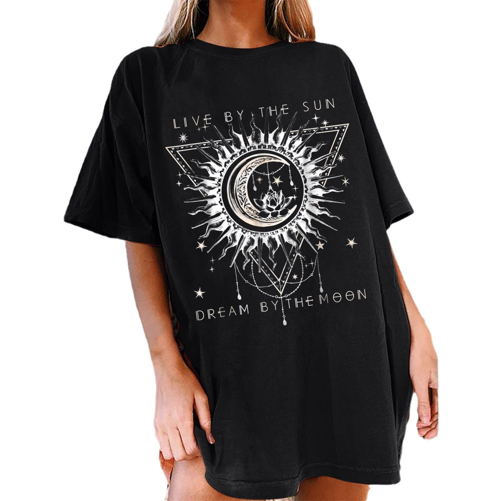 Women's Plus Size Mid-length Round Neck Short-sleeved T-shirt