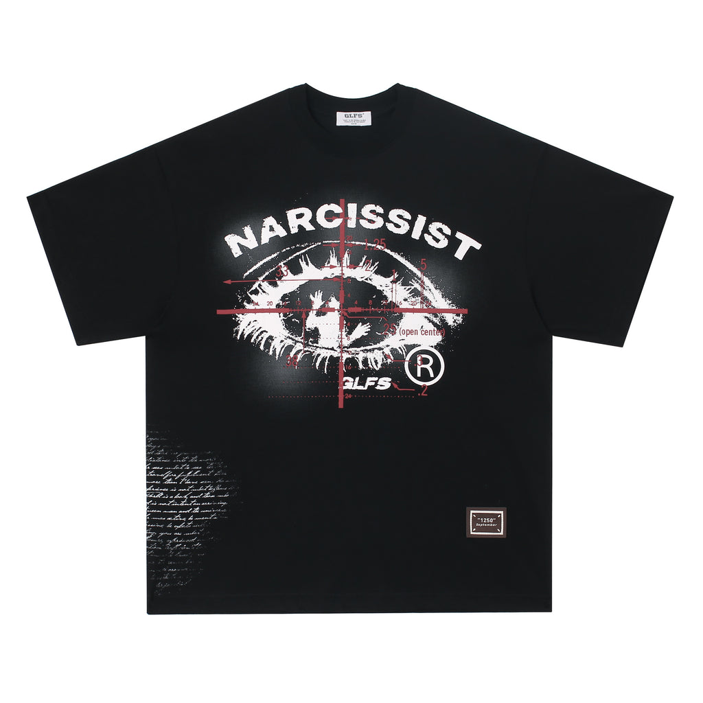 American Retro Hip Hop Gothic T-shirt