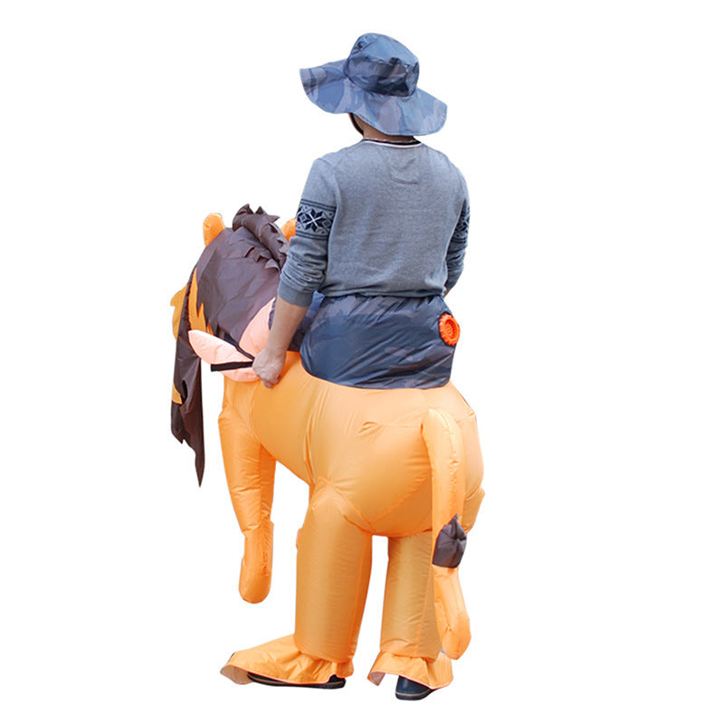 Halloween Children's Clothes Lion Tiger Inflatable Costume