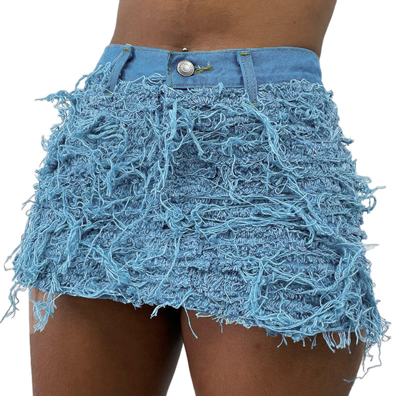 Women's Fashion Street Hip-wrapped Edging