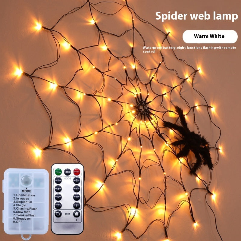 Halloween Hat LED Ghost Lighting Chain Ghost Festival Party Decoration
