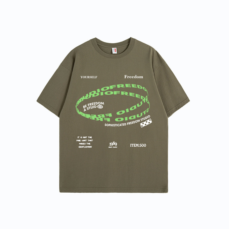 American Letter T-shirt Summer Street