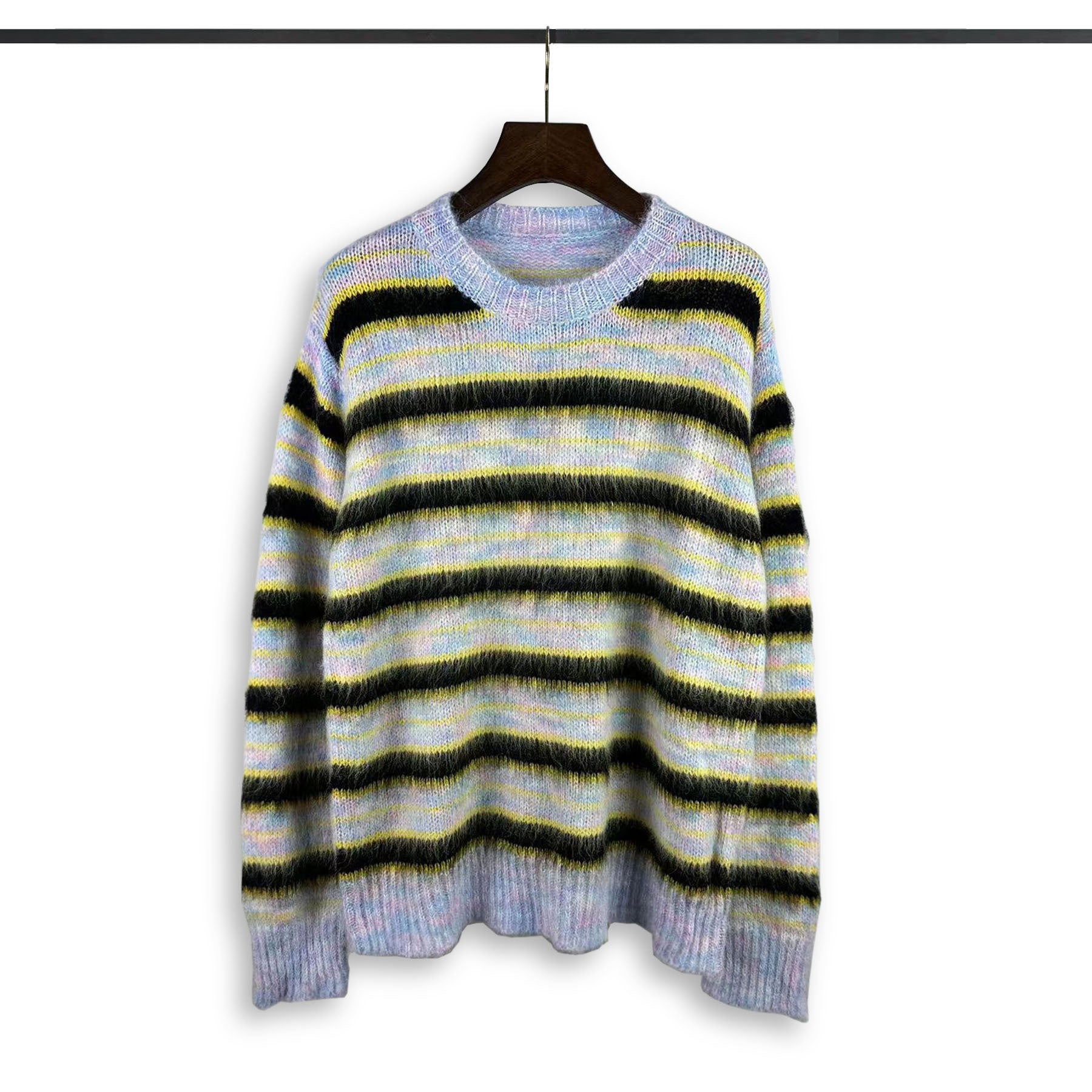 High Street American Style Trend Loose Striped Sweater