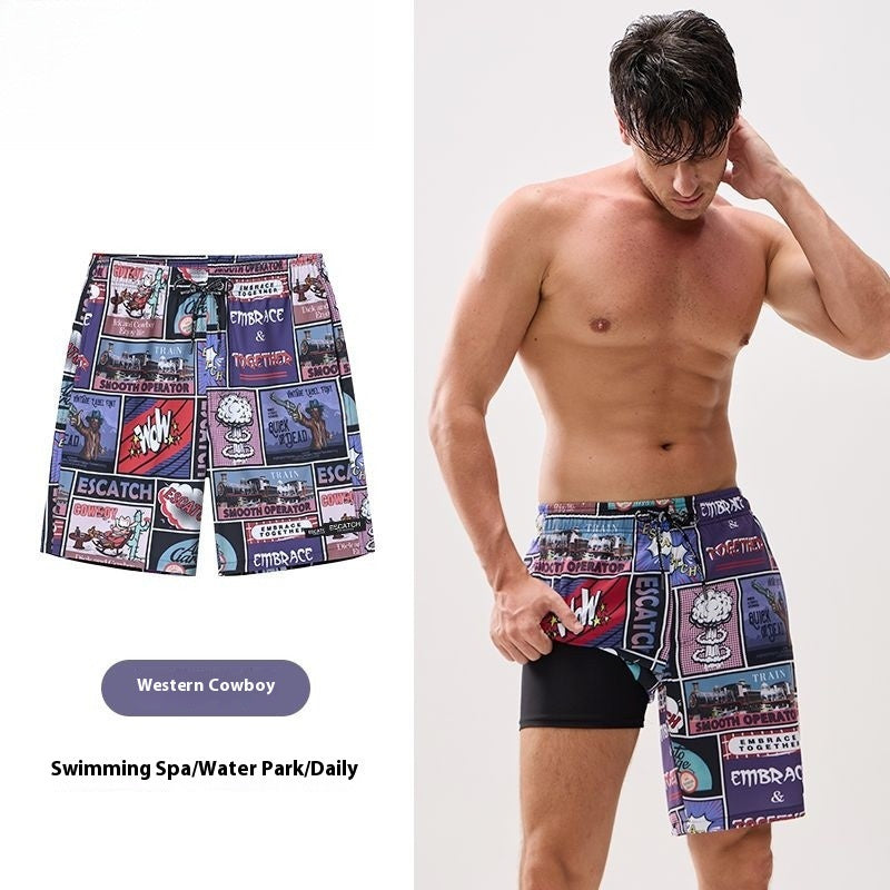 Men's Quick-drying Swimming Trunks