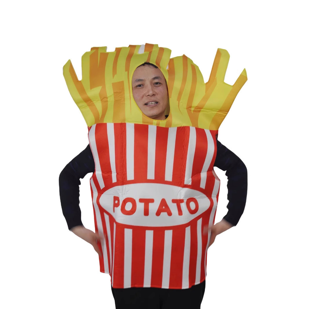 Halloween Snack French Fries Performance Costume