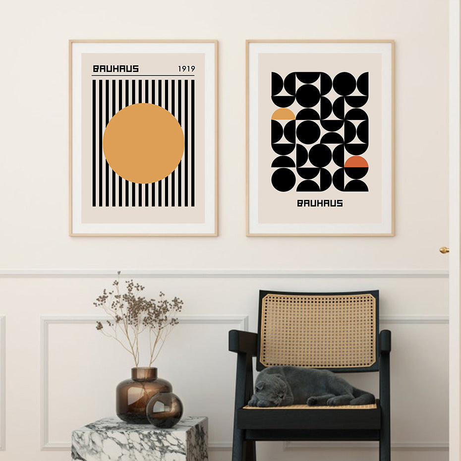 Nordic Ins Style Minimalist Poster Core Personalized Hanging Painting