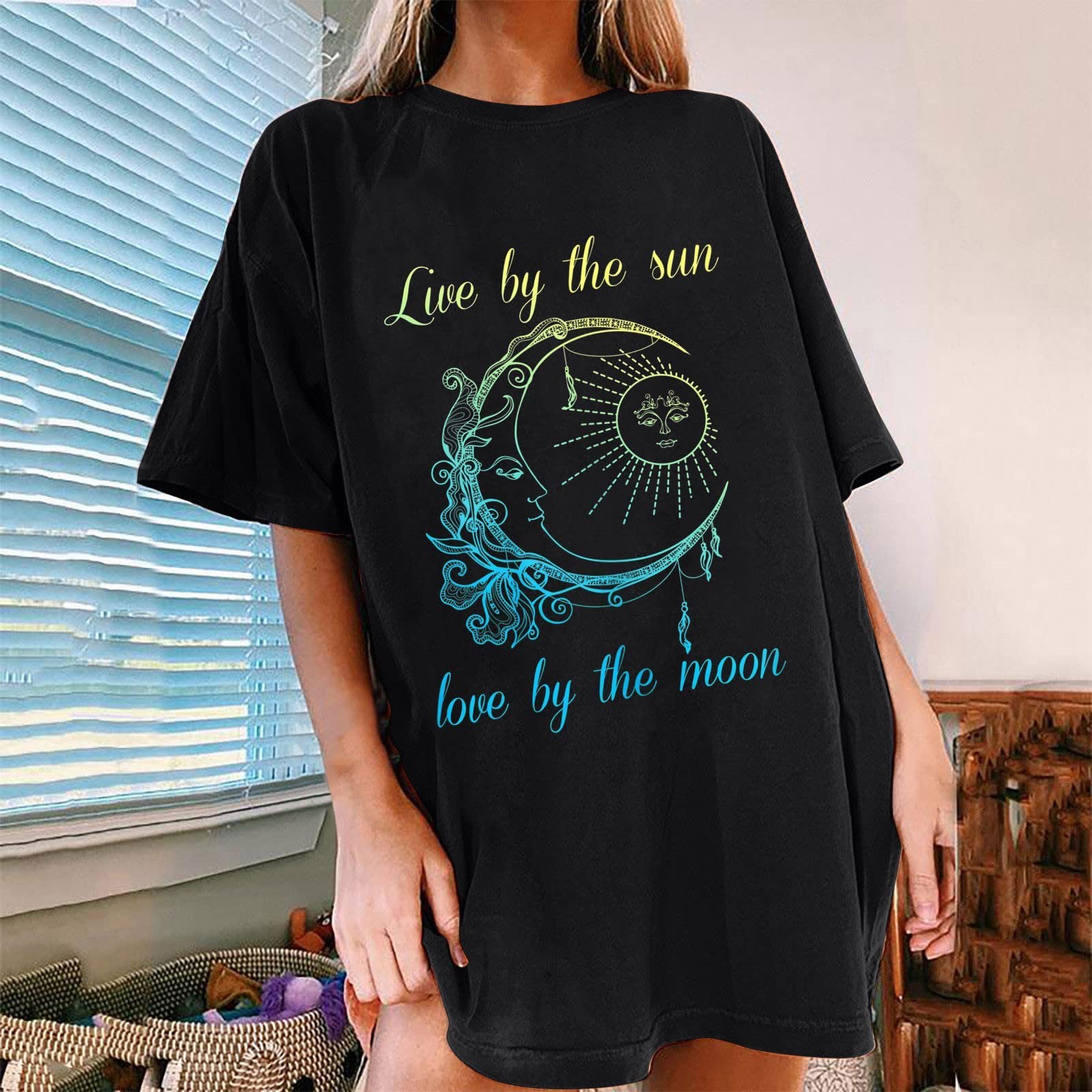 Women's Plus Size Mid-length Round Neck Short-sleeved T-shirt