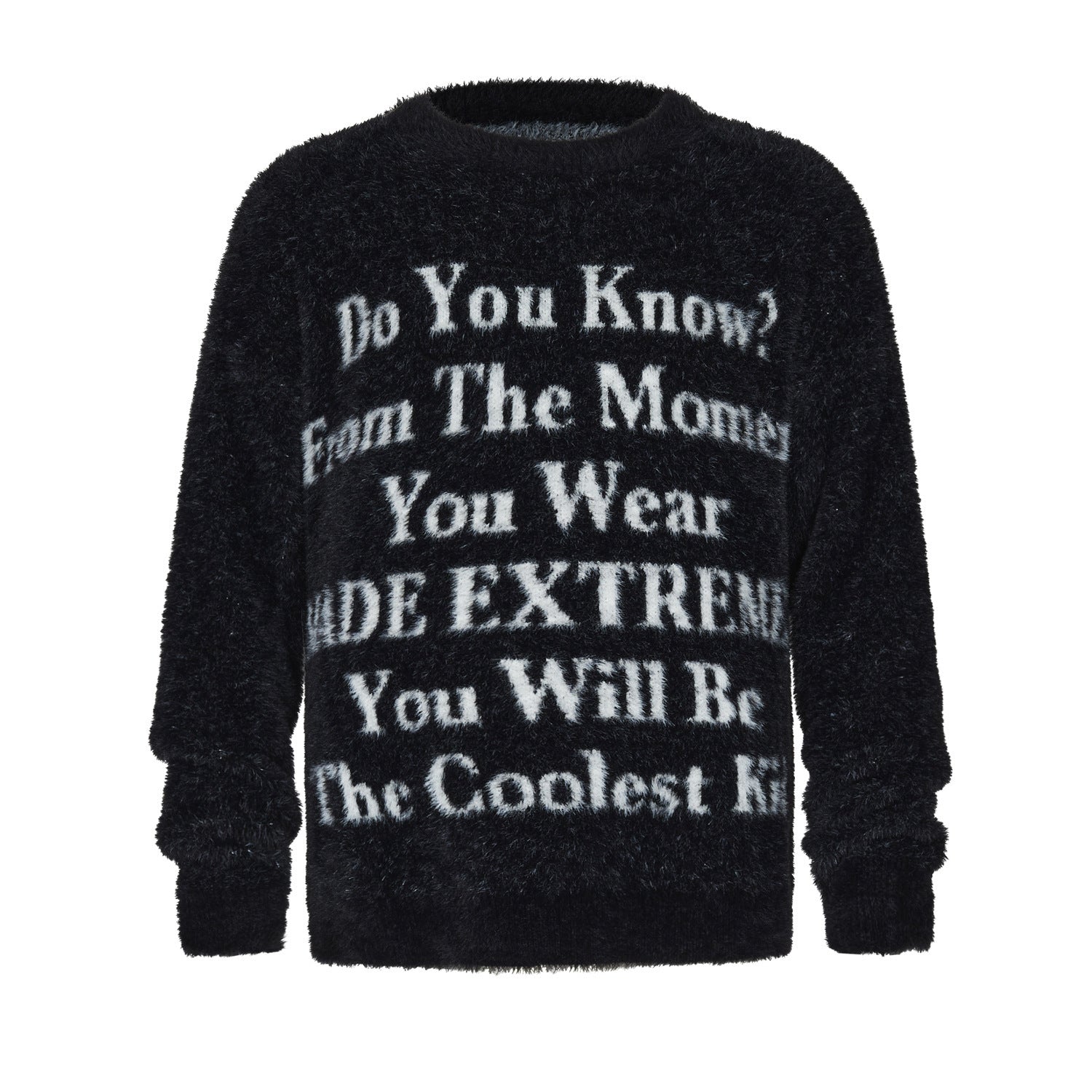 Street Slogan Letter Culture Sweater