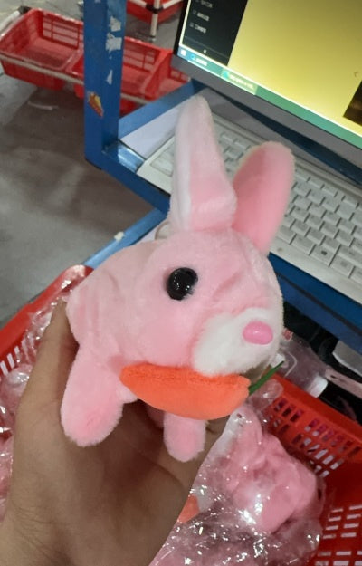 Creative Cartoon Plush Realistic Rabbit Toy