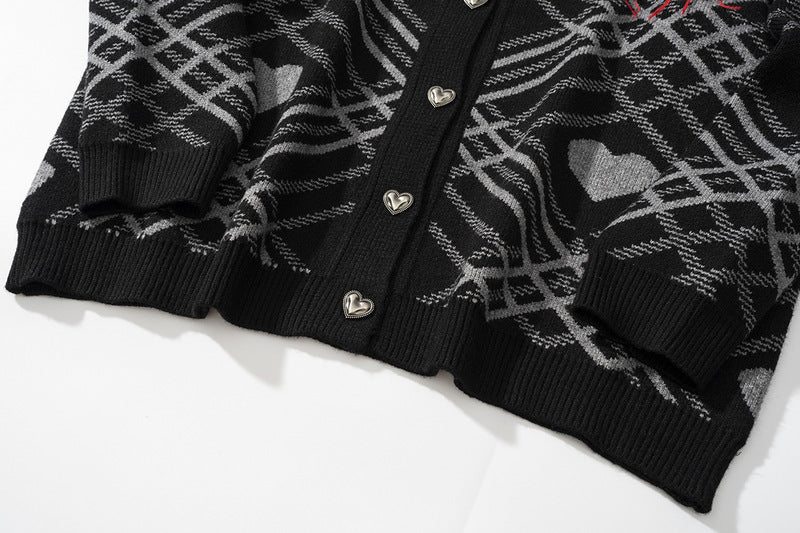 Men's And Women's High Street Knitted Jackets