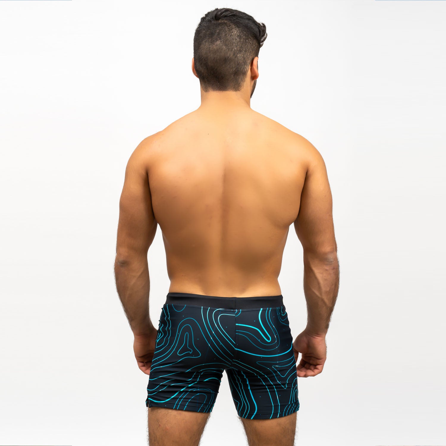 Plus Size Loose Beach Boxer Men's Swimming Trunks