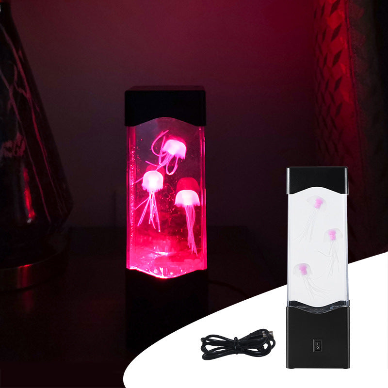 LED Aquarium Light Lava Lamp Stage Lights Creative Night