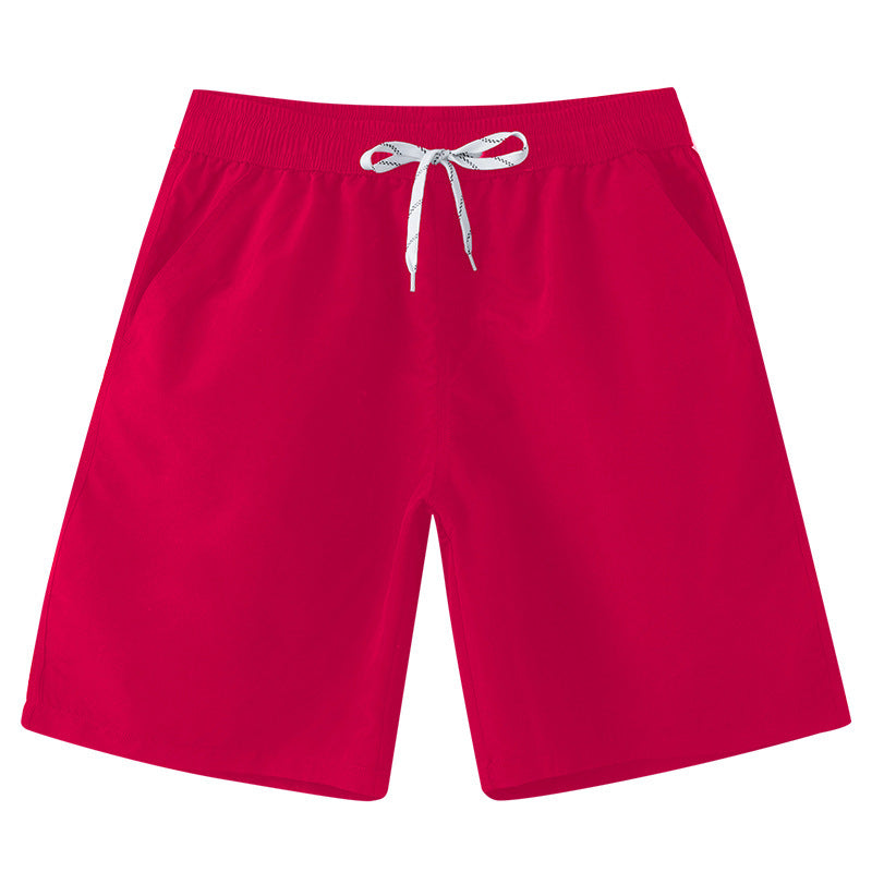 European And American Swimming Trunks Black Large Casual